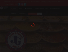 Tablet Screenshot of joannesgourmetpizza.com